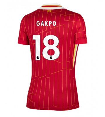 Liverpool Cody Gakpo #18 Hemmatröja Kvinnor 2024-25 Kortärmad